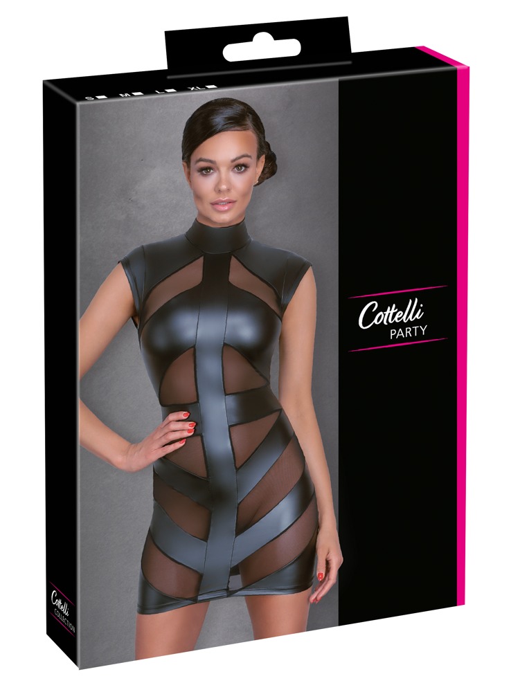 Seksuali Cottelli Party suknelė, juoda, S/M/XL