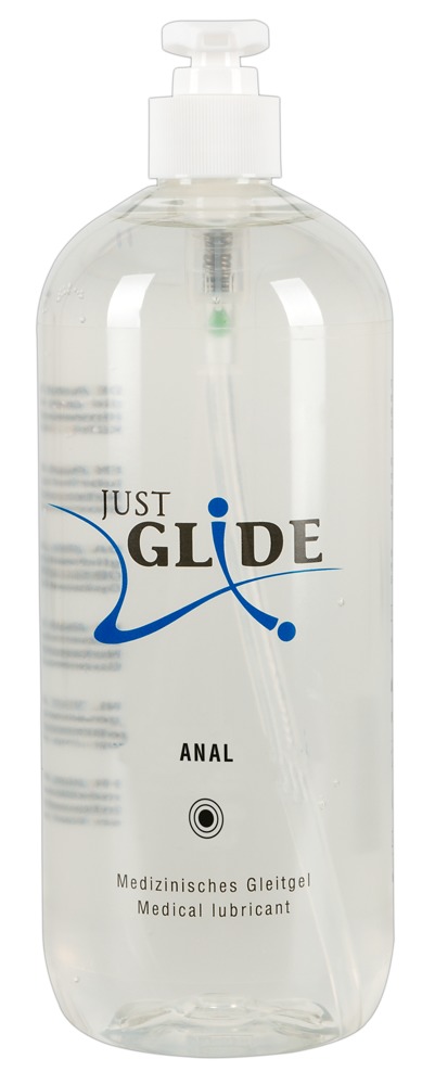 Vandens pagrindo lubrikantas Just Glide Anal, 1l