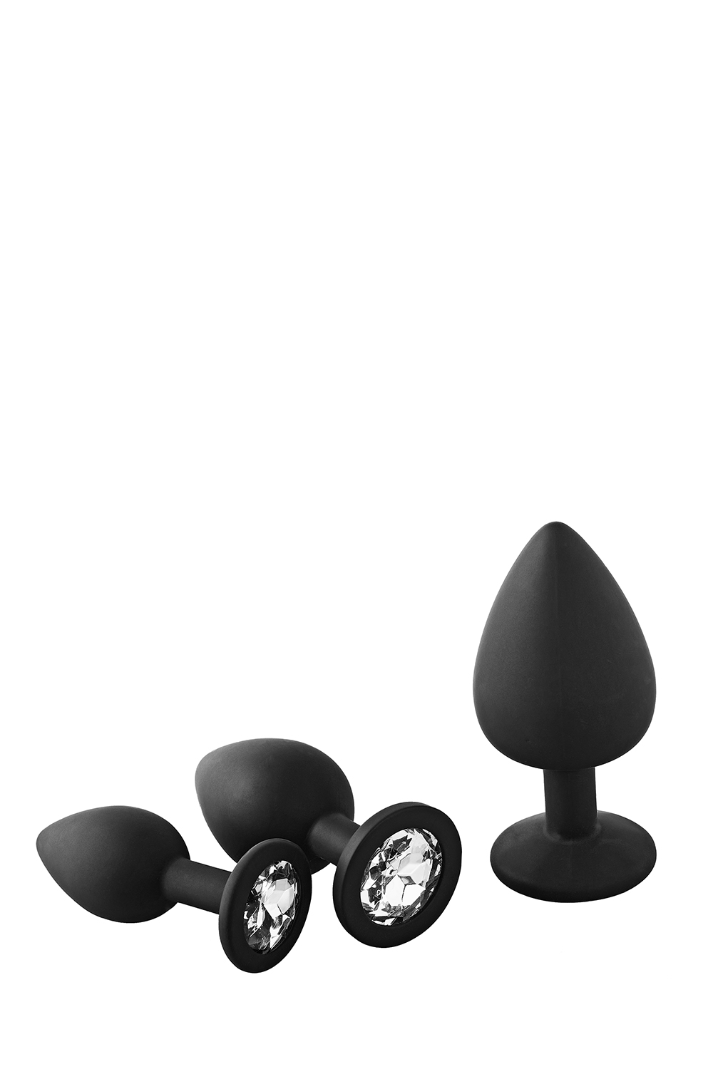 Analinių kištukų rinkinys Fantasstic Anal Training Kit, 3 dalių