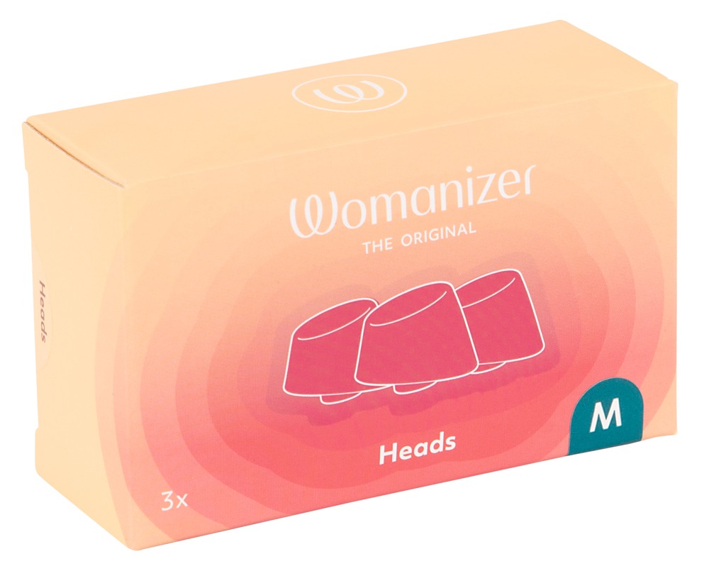 Antgaliai Womanizer W-Heads, 3 vnt, žali