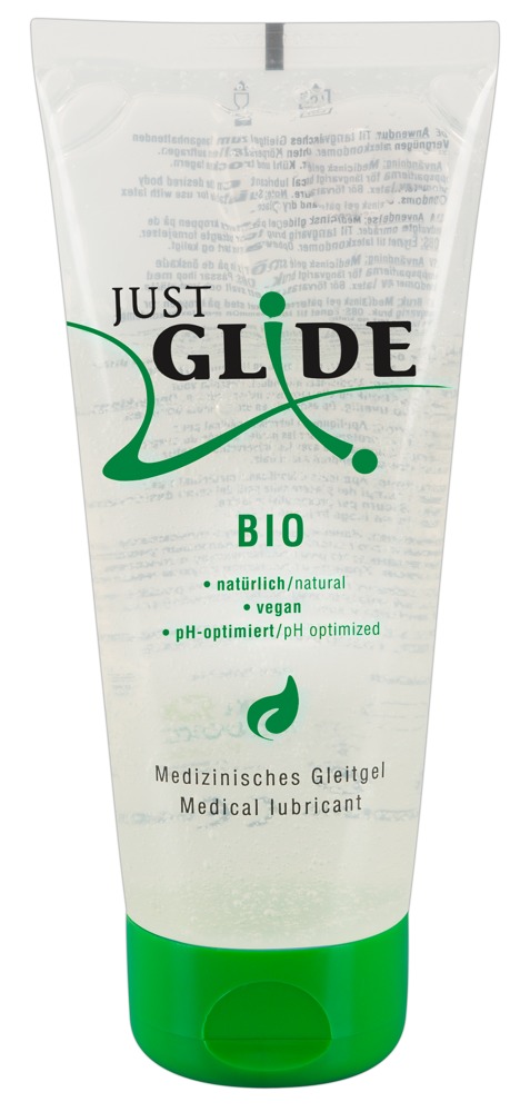 Ekologiškas lubrikantas Just Glide Bio, 200 ml