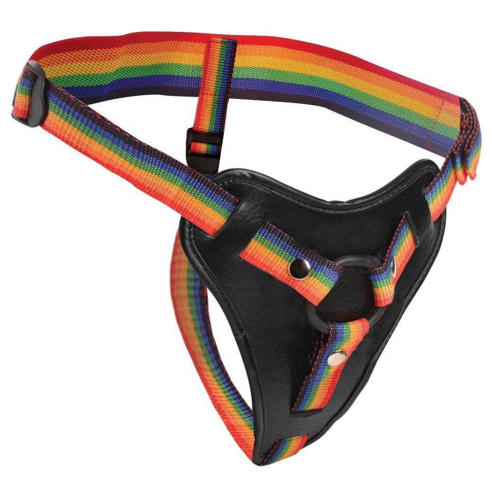 Strap-on dirbtinio penio dirželiai XR Brands Take the Rainbow