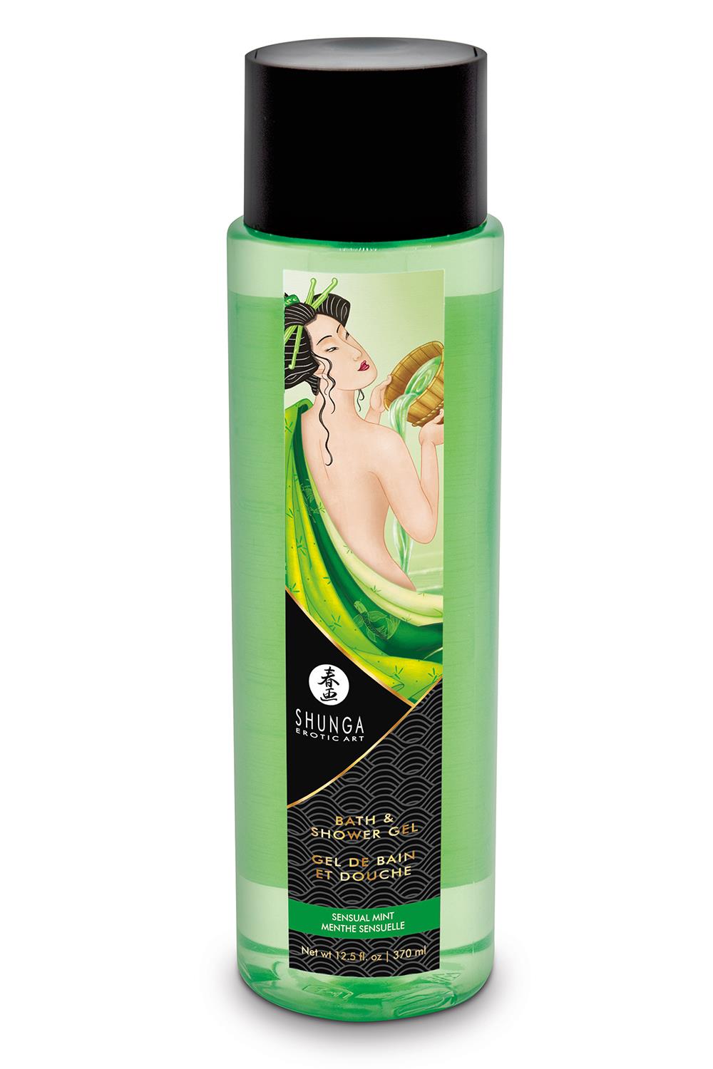 SHUNGA KISSABLE BATH AND SHOWER GEL SENSUAL MINT 370 ML