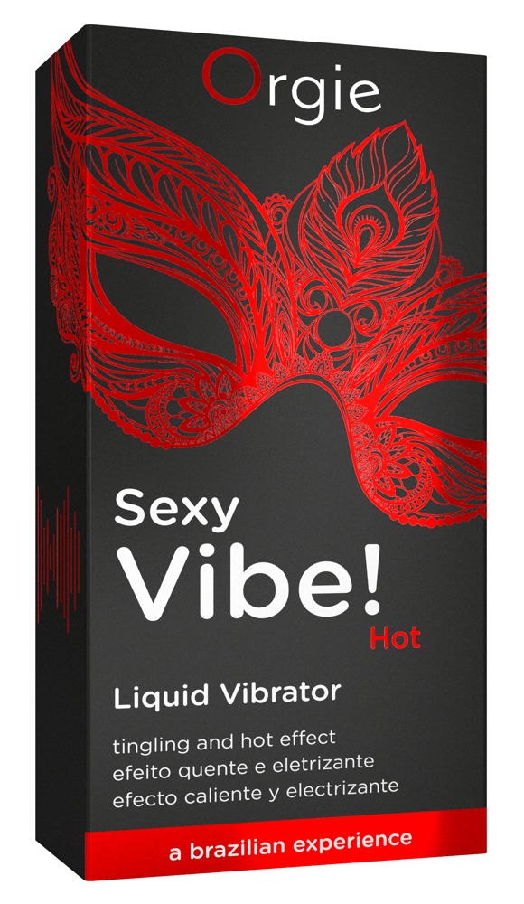 Orgie - seksuali vibe! karštas skysčio vibratorius 15 ml