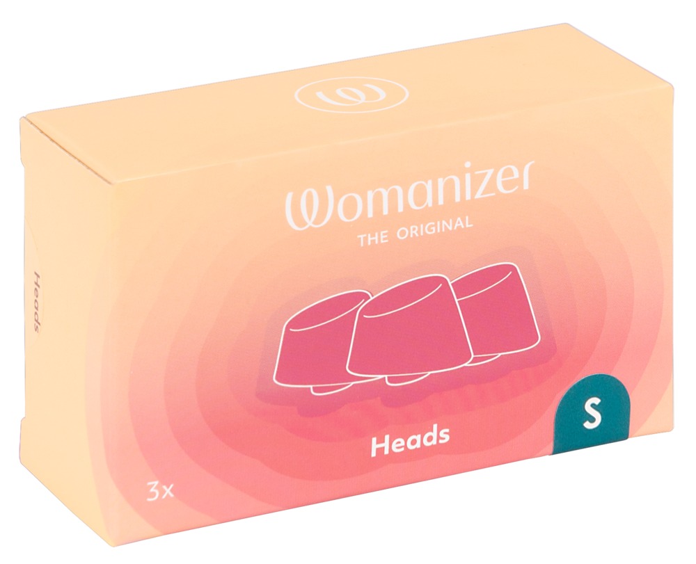 Antgaliai Womanizer W-Heads, 3 vnt, žali