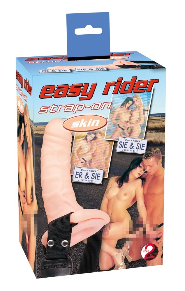 Falo imitatorius su diržu You2toys Easy Rider Skin Strap On