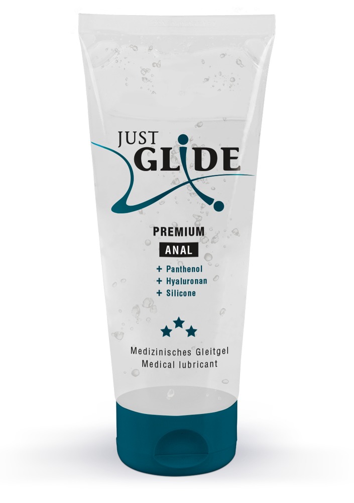 Analinis lubrikantas Just Glide Premium Anal, 200 ml