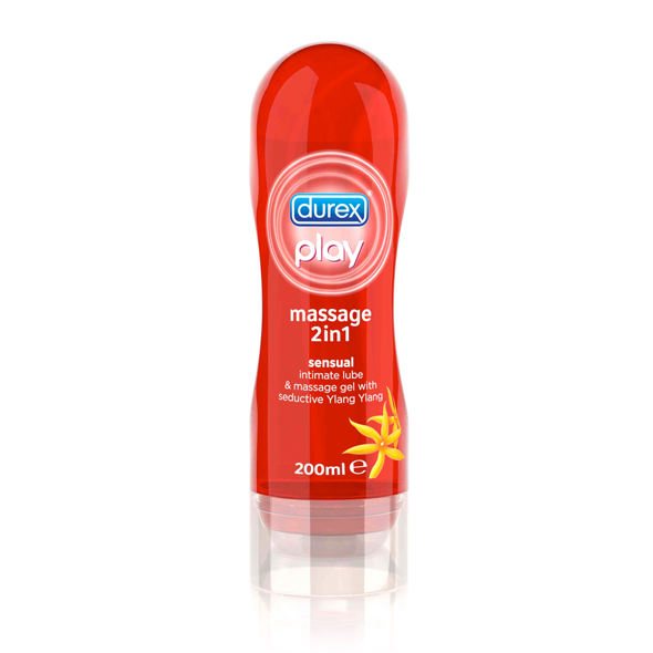 Masažo gelis Durex Play 2in1 Ylang Ylang, 200 ml