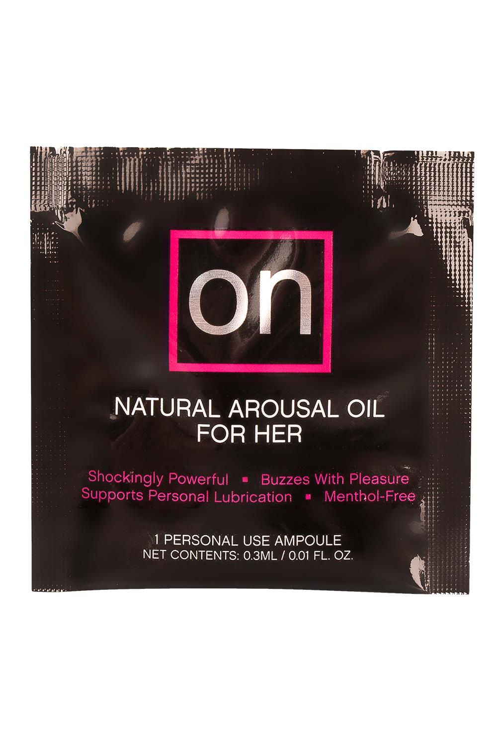 SENSUVA ON ORIGINAL AROUSAL OIL AMPOULE PACKET