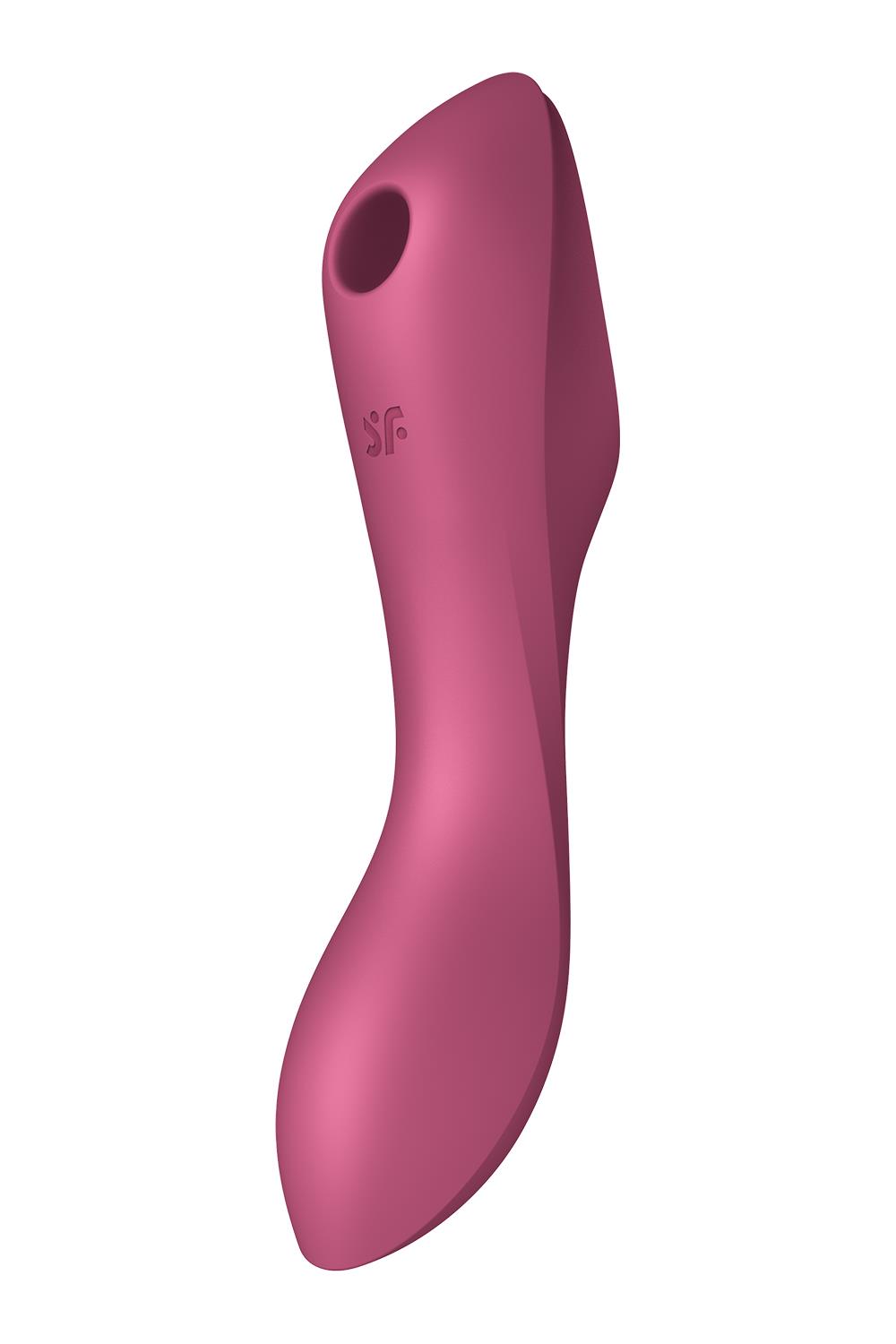 Vibratorius Satisfyer Curvy Trinity 3 Vibe + stimuliatorius Sucker Triple USB