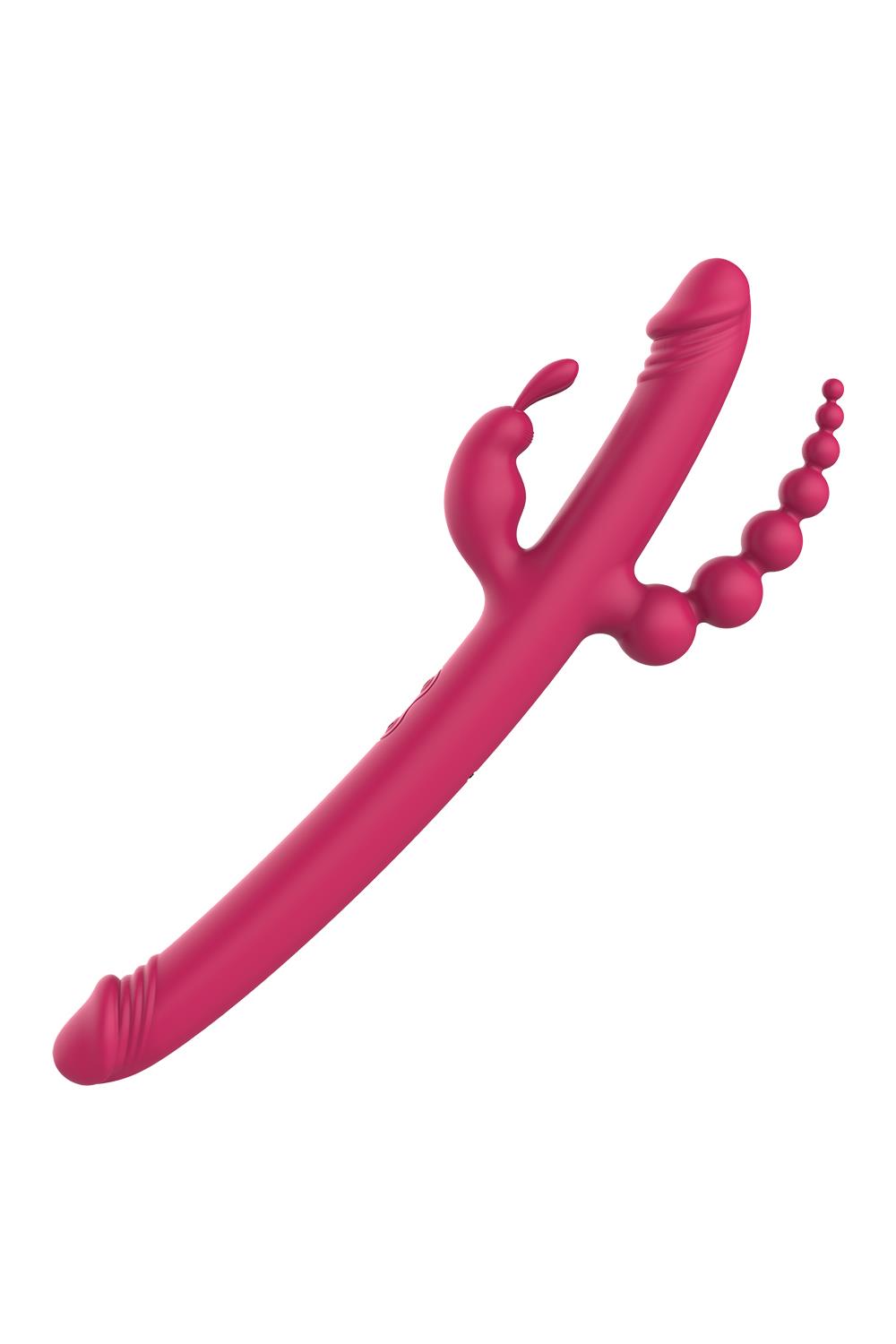 Vibratorius Essentials Anywhere Pleasure Vibe, rožinis
