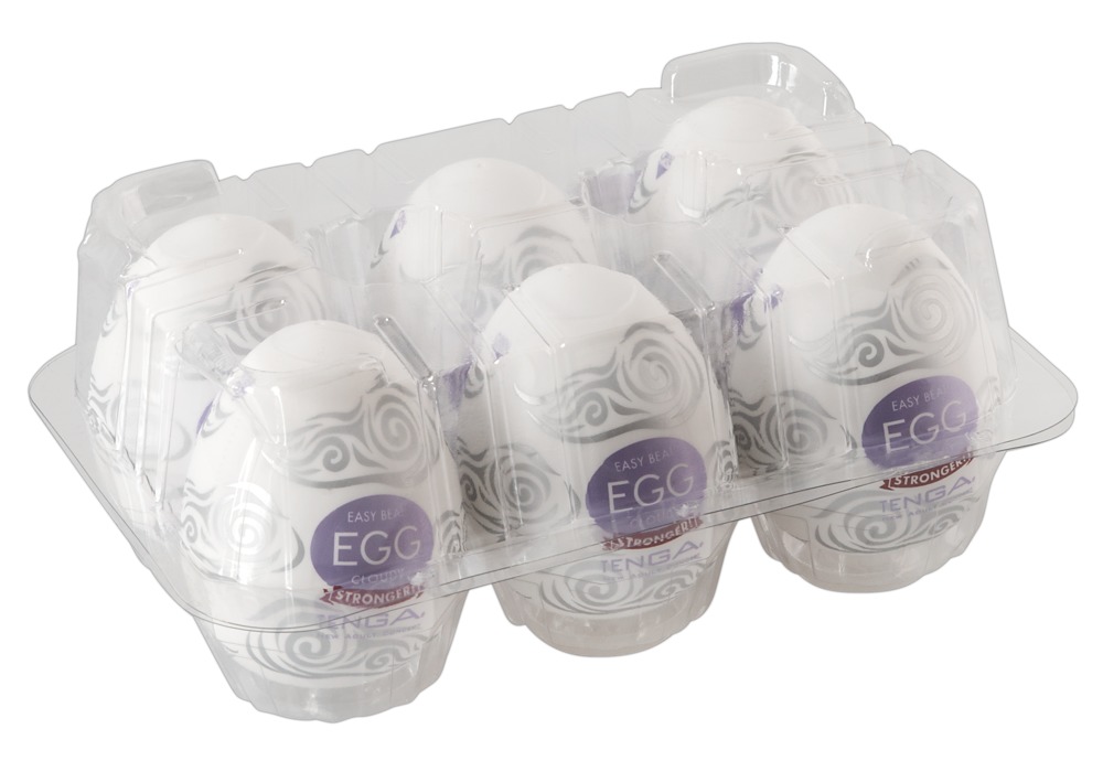 Tenga Egg Cloudy masturbatorių rinkinys 6 vnt.