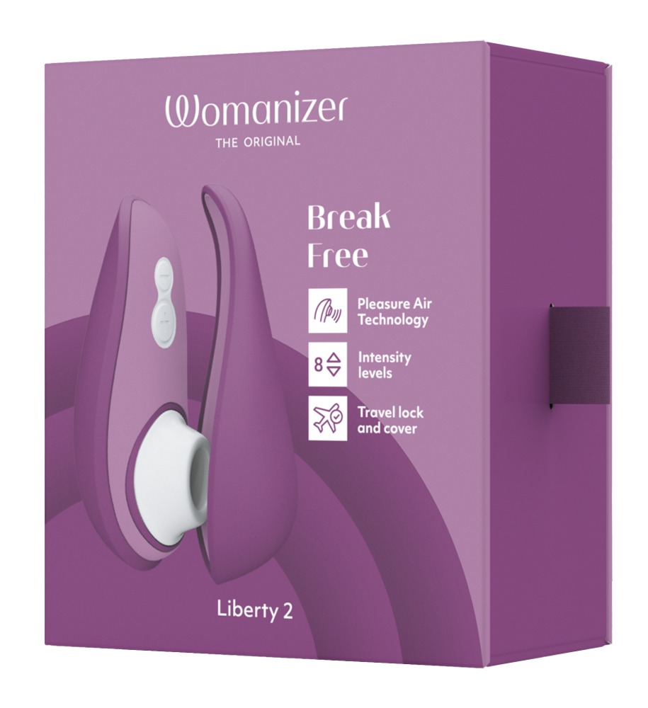 Vibratorius Womanizer air pulsator Liberty 2 Purple, violetinis
