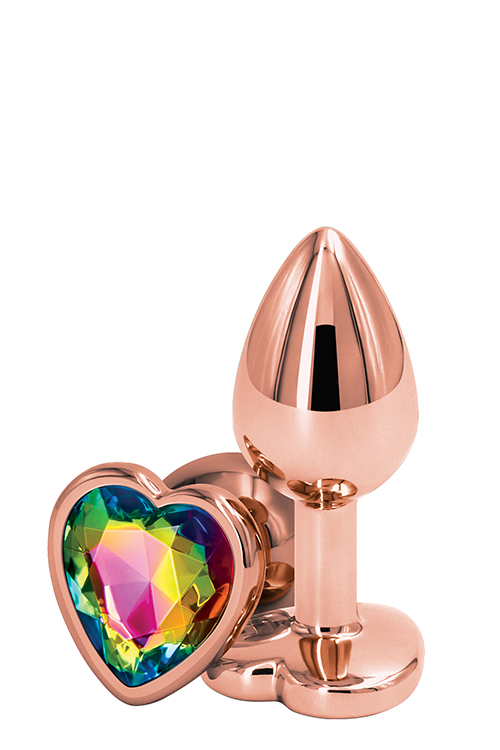 Analinis kaištis Rose Gold Heart, S
