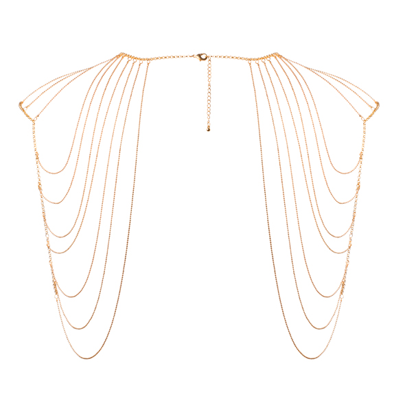 Bijoux indiscrets - magnifique shoulder jewelry gold