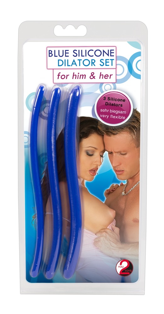 Šlaplės stimuliatorių rinkinys You2Toys Silicone Dilator Set, 3 vnt.