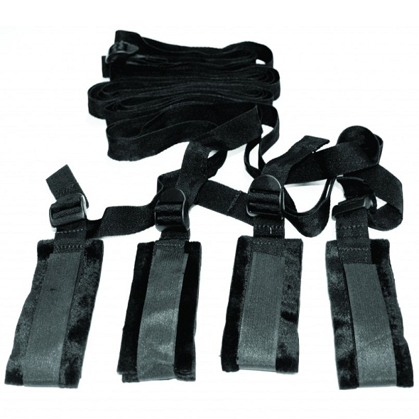 Sekso antrankiai lovai Sportsheets Bed Bondage Restraint Kit