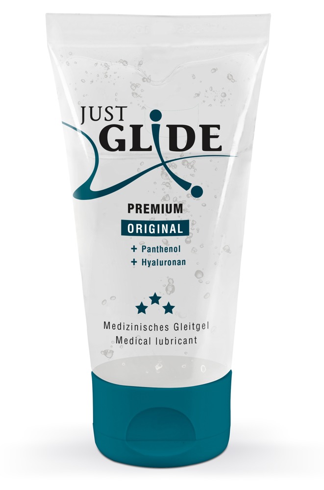 Vandens pagrindo lubrikantas Just Glide Premium, 50 ml