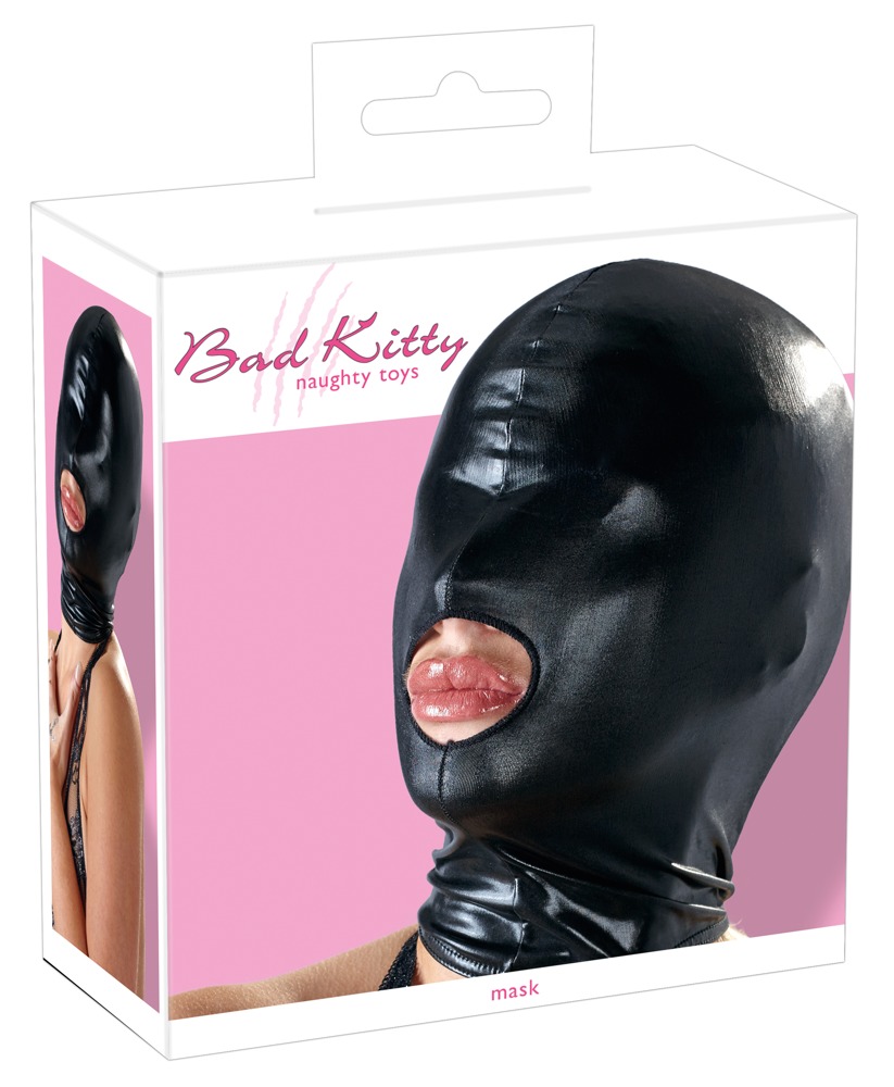 Galvos kaukė Bad Kitty Mask, juoda