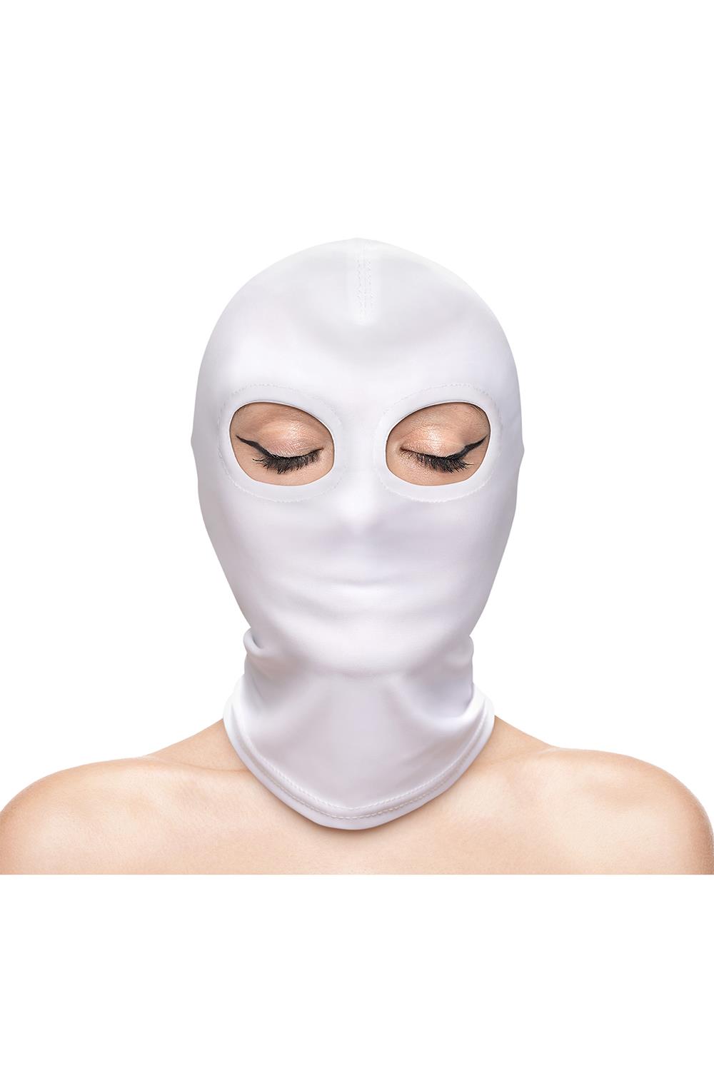 FETISH & FASHION EYES HOOD WHITE