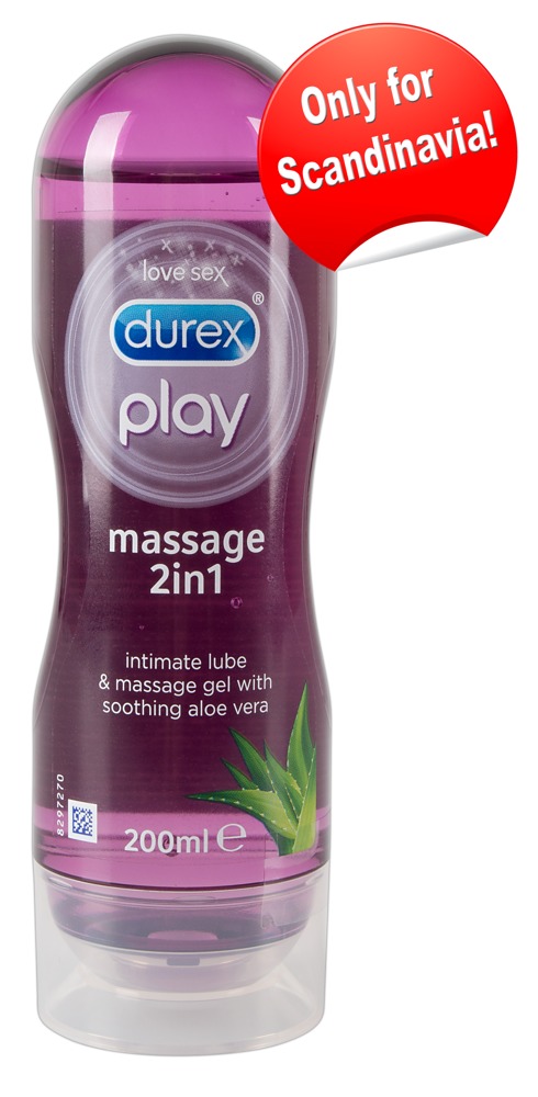 Lubrikantas Durex Play 2in1 Aloe Vera, ​200 ml