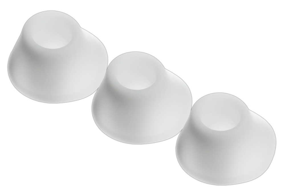 Antgaliai skirti Womanizer, 3 vnt, balti