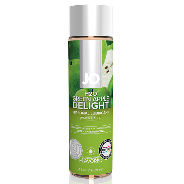 Vandens pagrindo lubrikantas System Jo H2O Green Apple, 120 ml