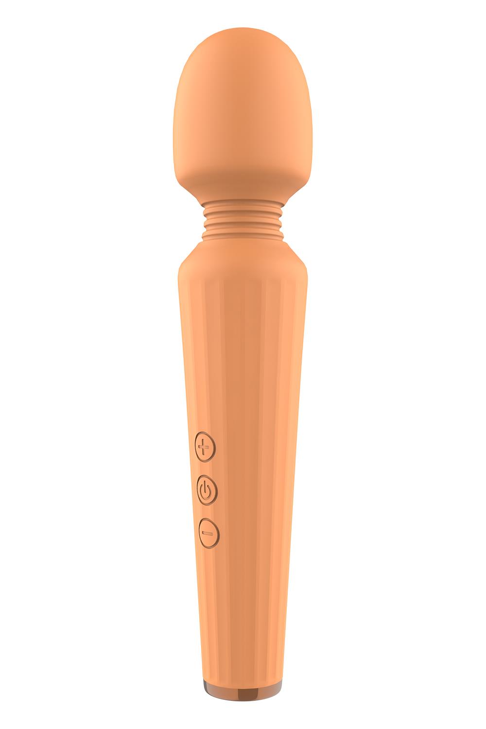 Vibratorius Glam Wand, oranžinis