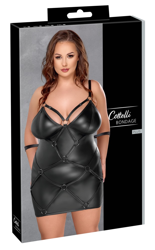 Seksuali suknelė 3XL, juoda, 3XL