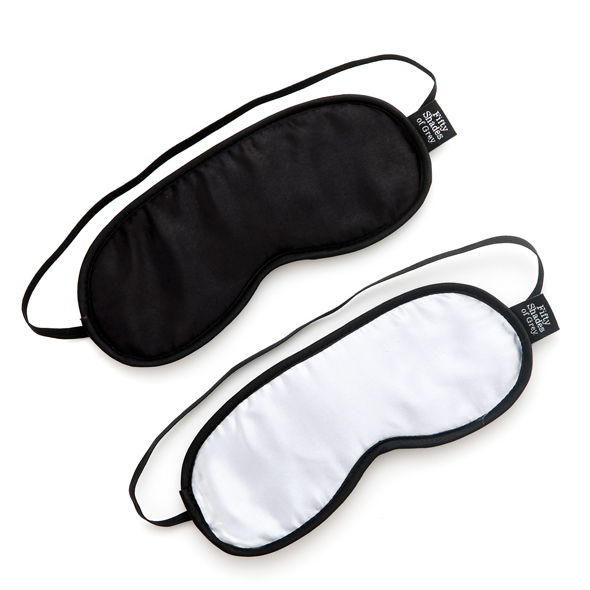 Akių raištis Fifty Shades Of Grey Soft Blindfold Twin Pack