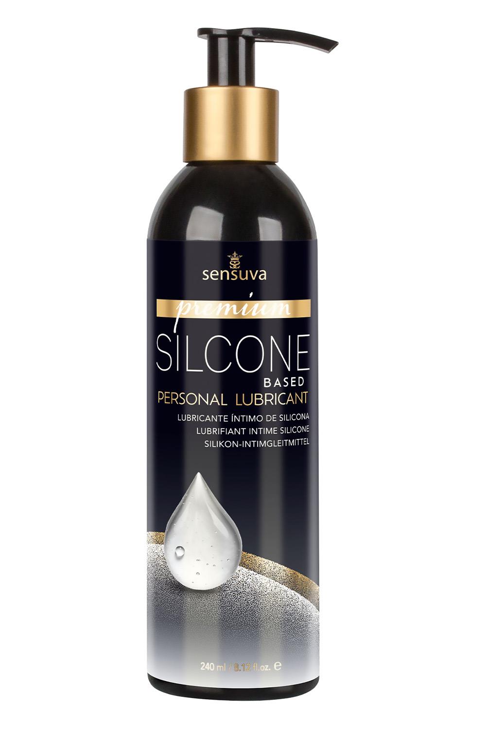 Lubrikantas silikono pagindu Sensuva, 240 ml