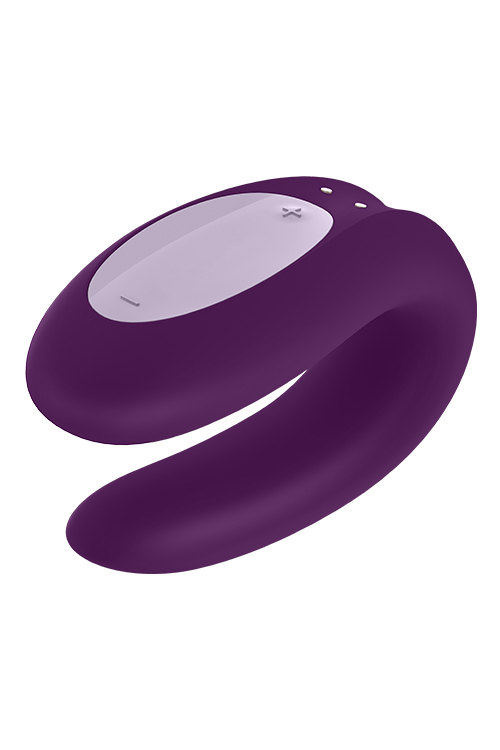 Vibratorius poroms Satisfyer Double Joy, violetinis