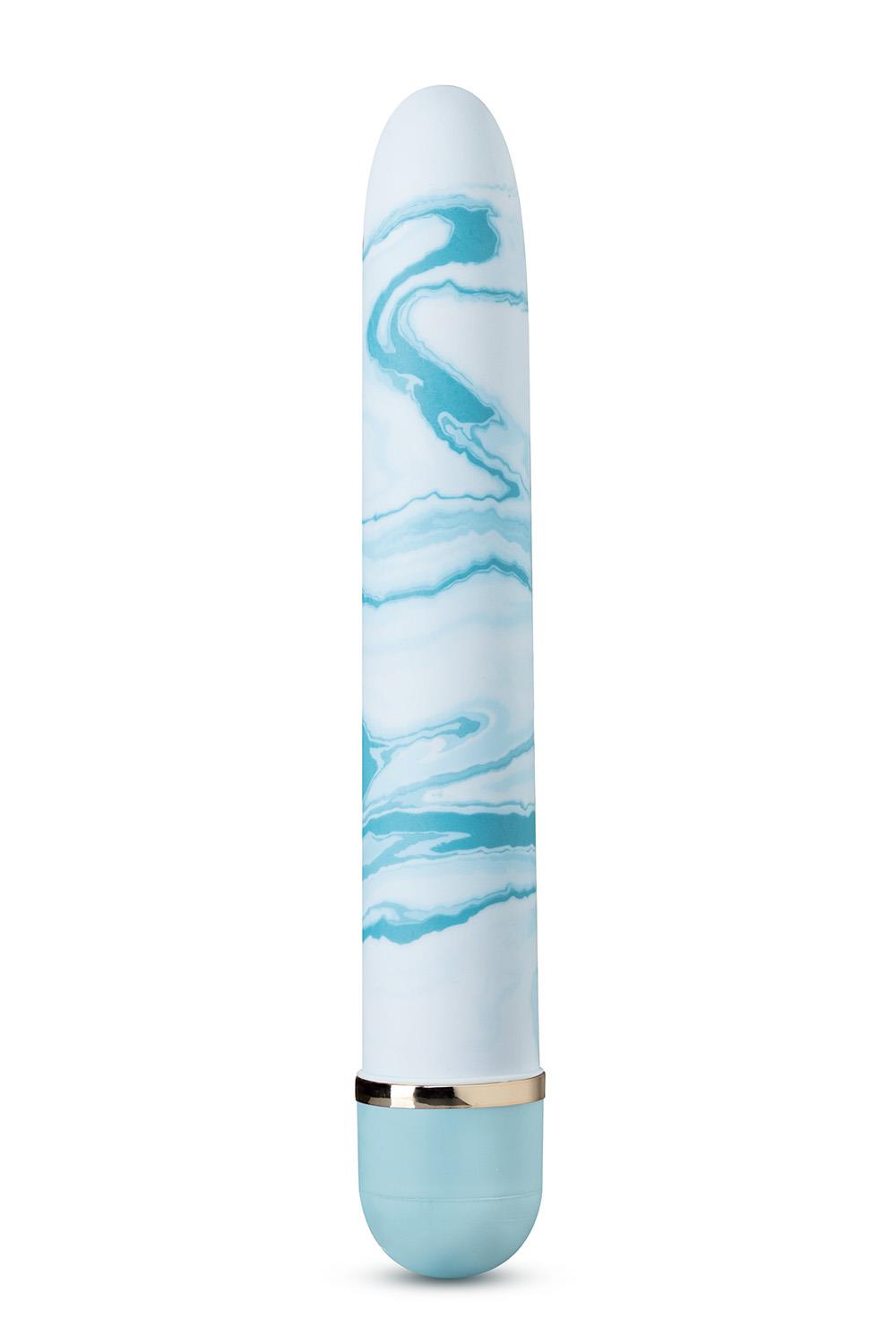Vibratorius Blush The Collection Blueberry Haze, mėlynas/baltas