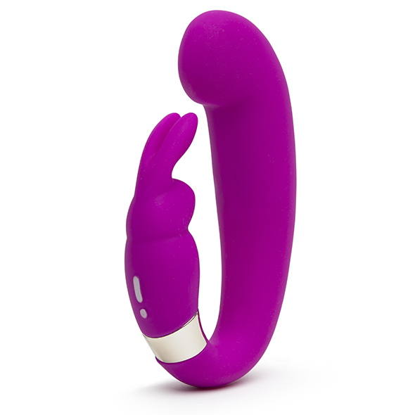 Vibratorius G-taškui ir klitoriui Happyrabbit