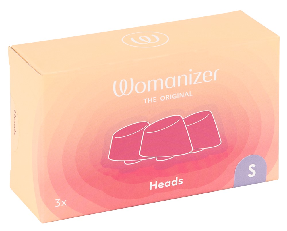 Antgaliai Womanizer W-Heads, 3 vnt, violetiniai