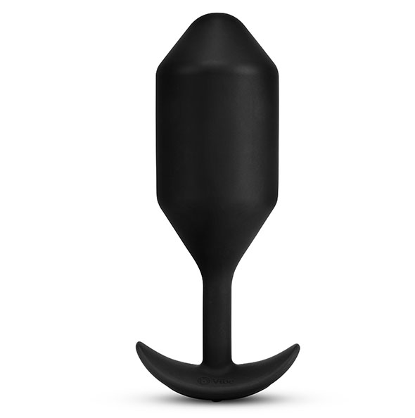 Analinis kištukas B-Vibe Vibrating, juodas
