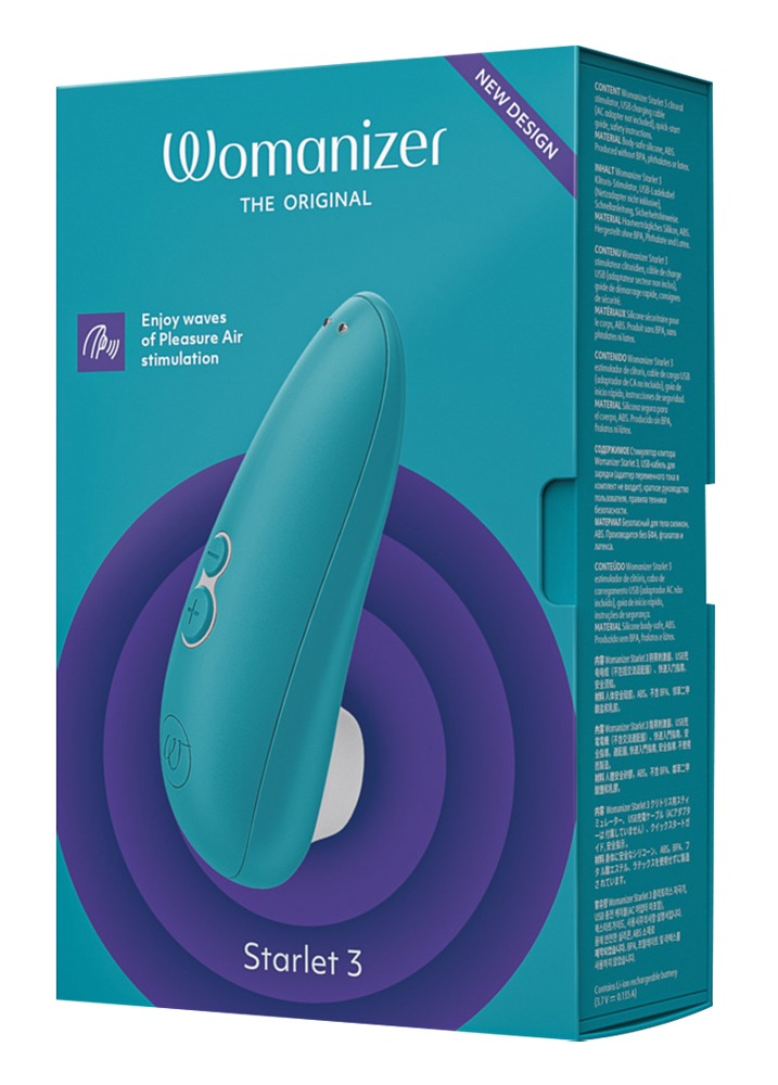 Vibratorius Womanizer starlet 3, žalias