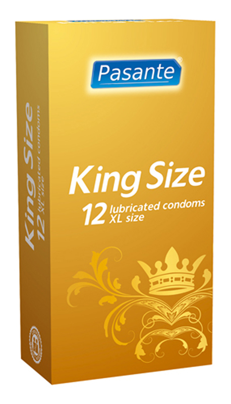 Prezervatyvai Pasante King Size, 12 vnt.