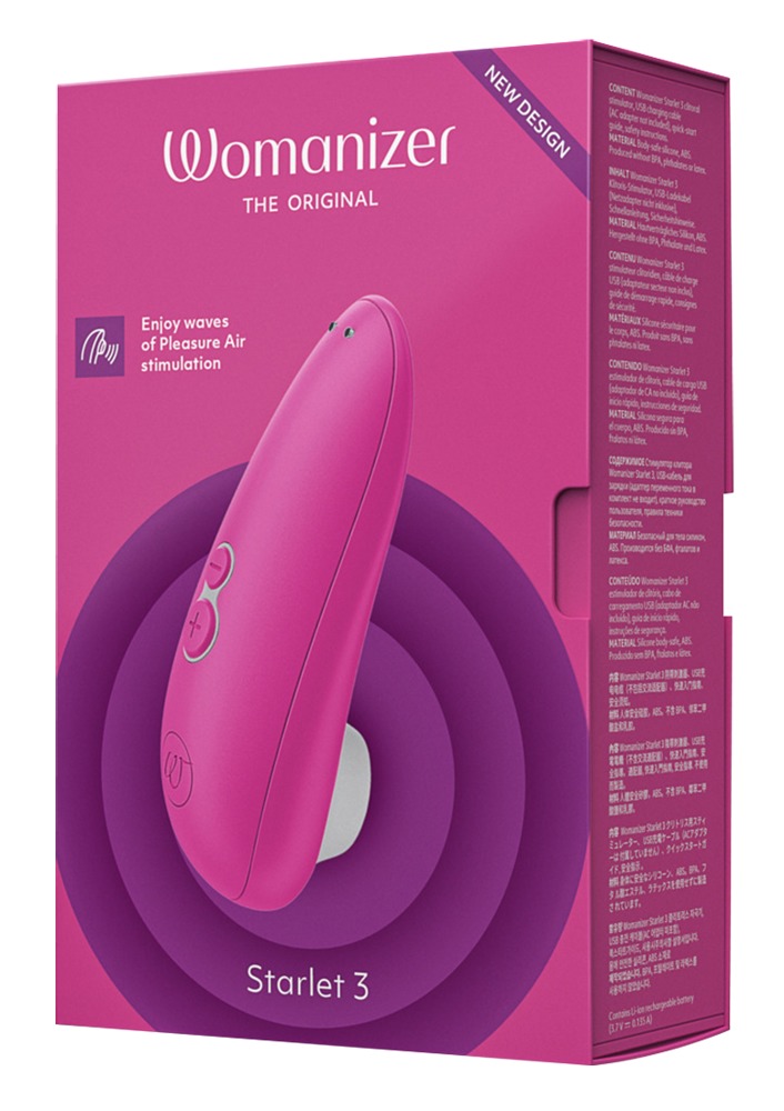 Womanizer starlet 3 pink Klitorinis stimuliatorius