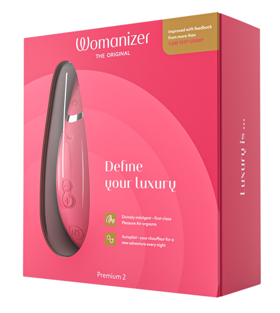 Vibratorius Womanizer premium 2, rožinis