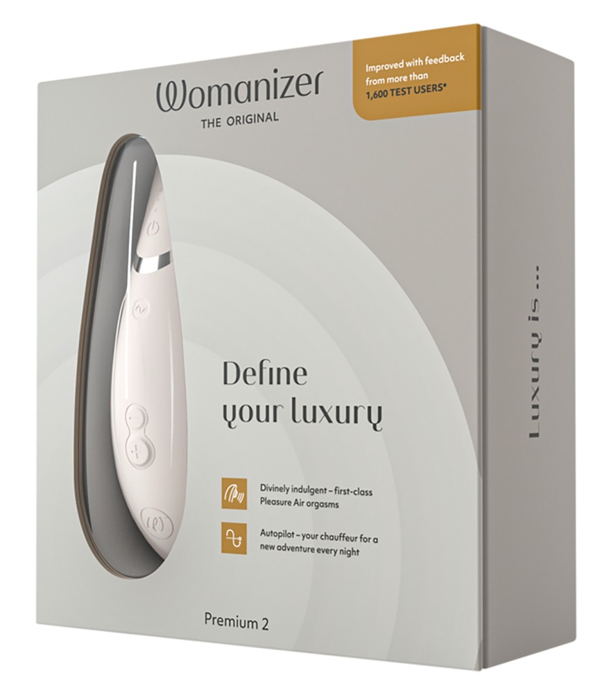 Vibratorius Womanizer premium 2, pilkas