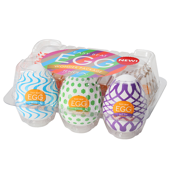 Tenga Egg Wonder masturbatorių rinkinys 6 vnt.