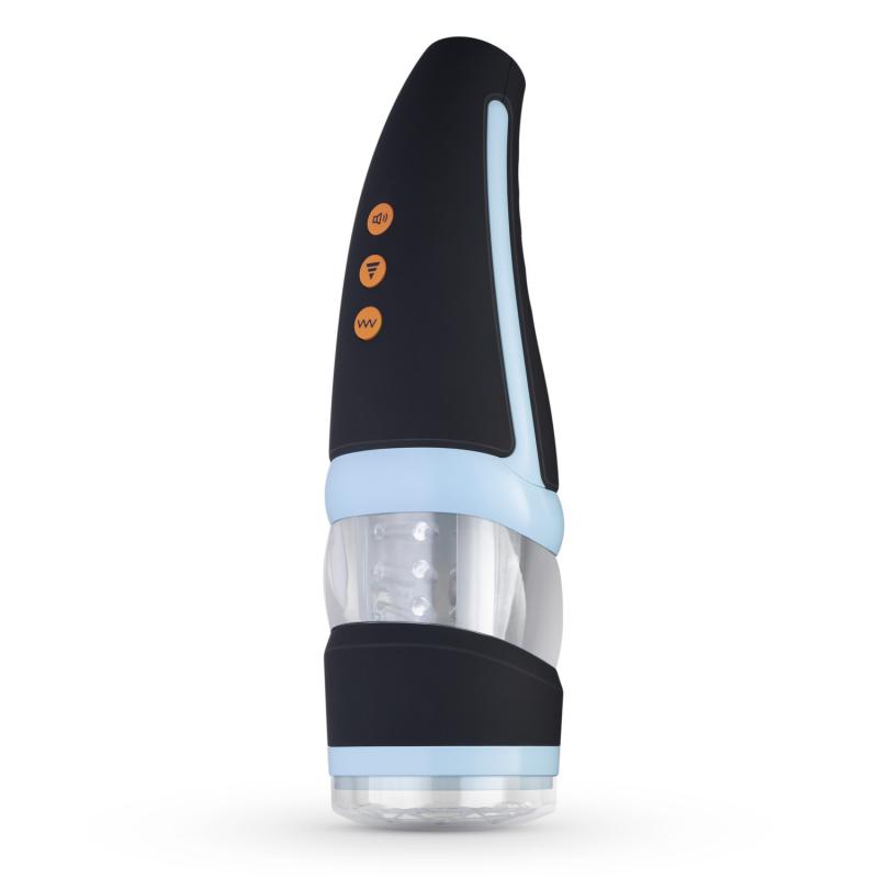 Cruizr-CP02 besisukantis ir vibruojantis automatinis masturbatorius su adapteriu