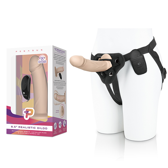 Strap-on diržas su dildo Pegasus