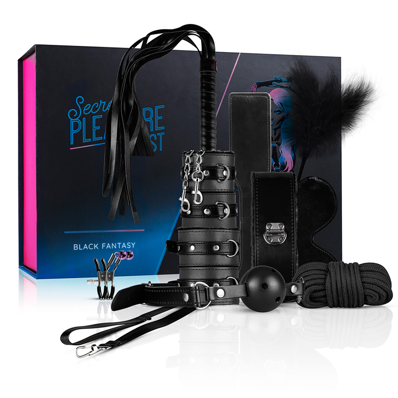 Sekso prekių rinkinys Loveboxxx Secret Pleasure Chest Black