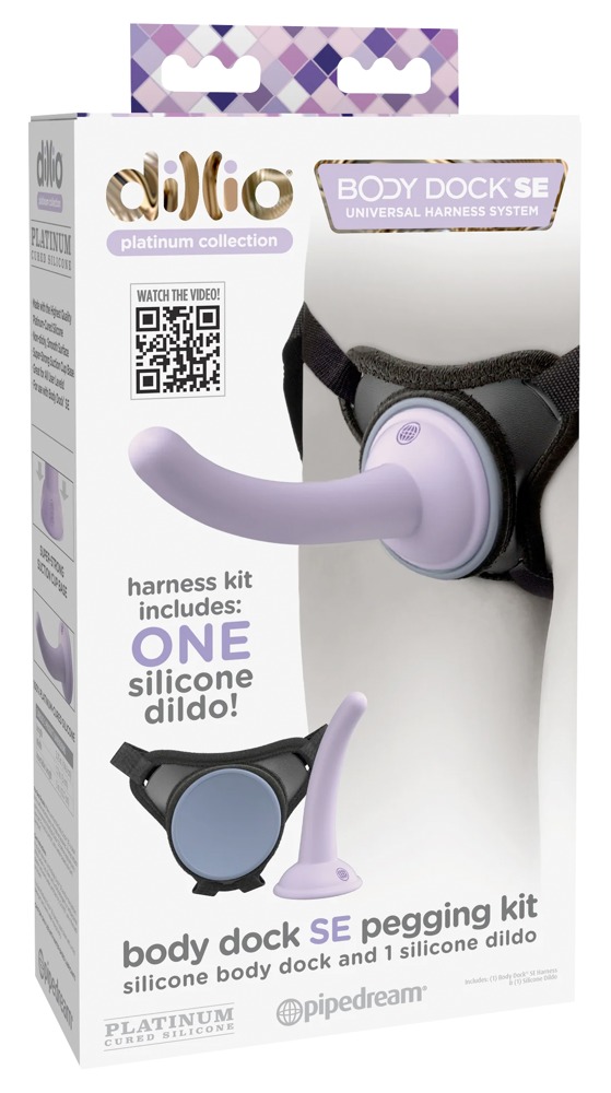 Varpos imitatorius Dillio Body Dock SE Pegging Kit 5 In, violetinis