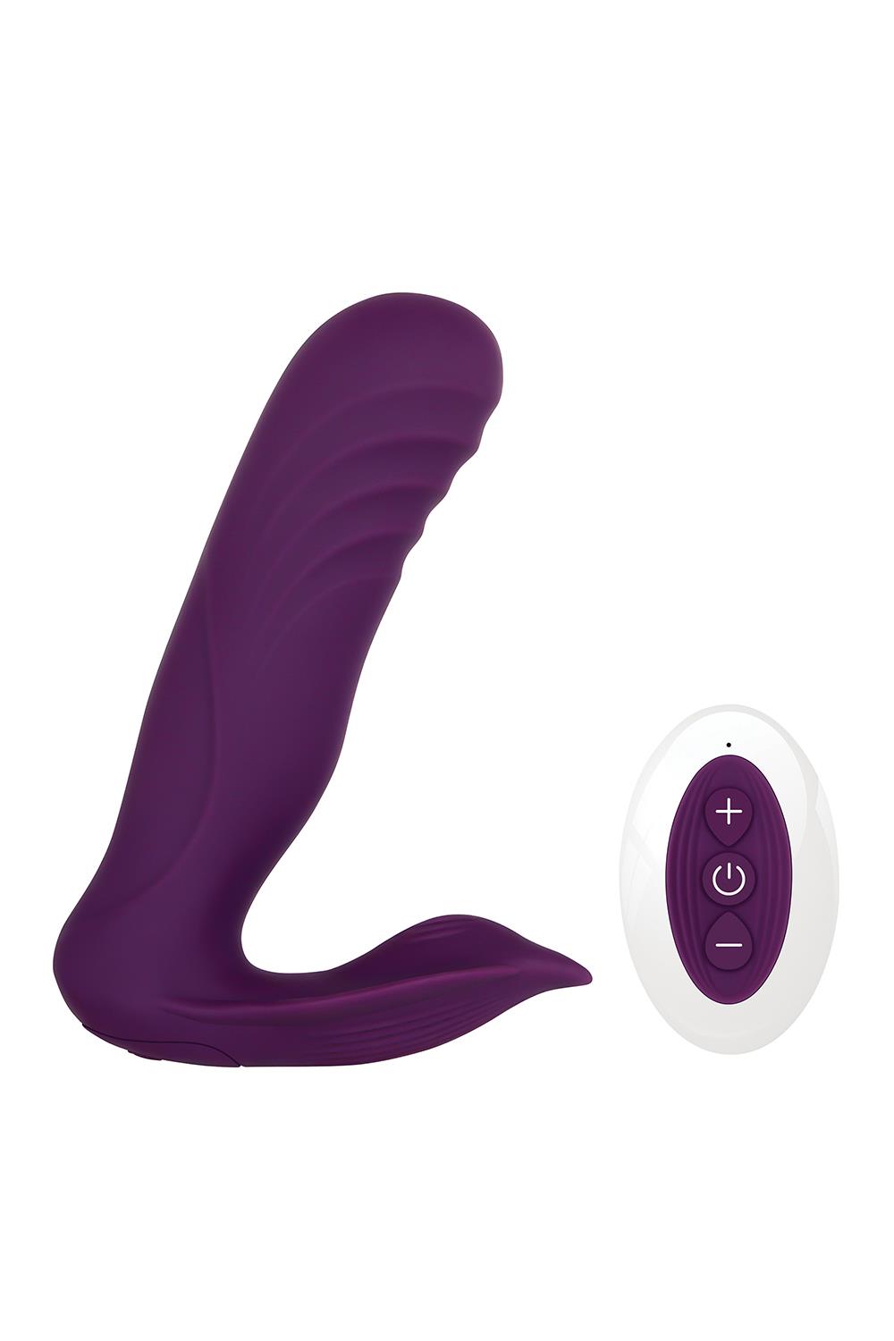 Analinis vibratorius Gender X Velvet Hammer