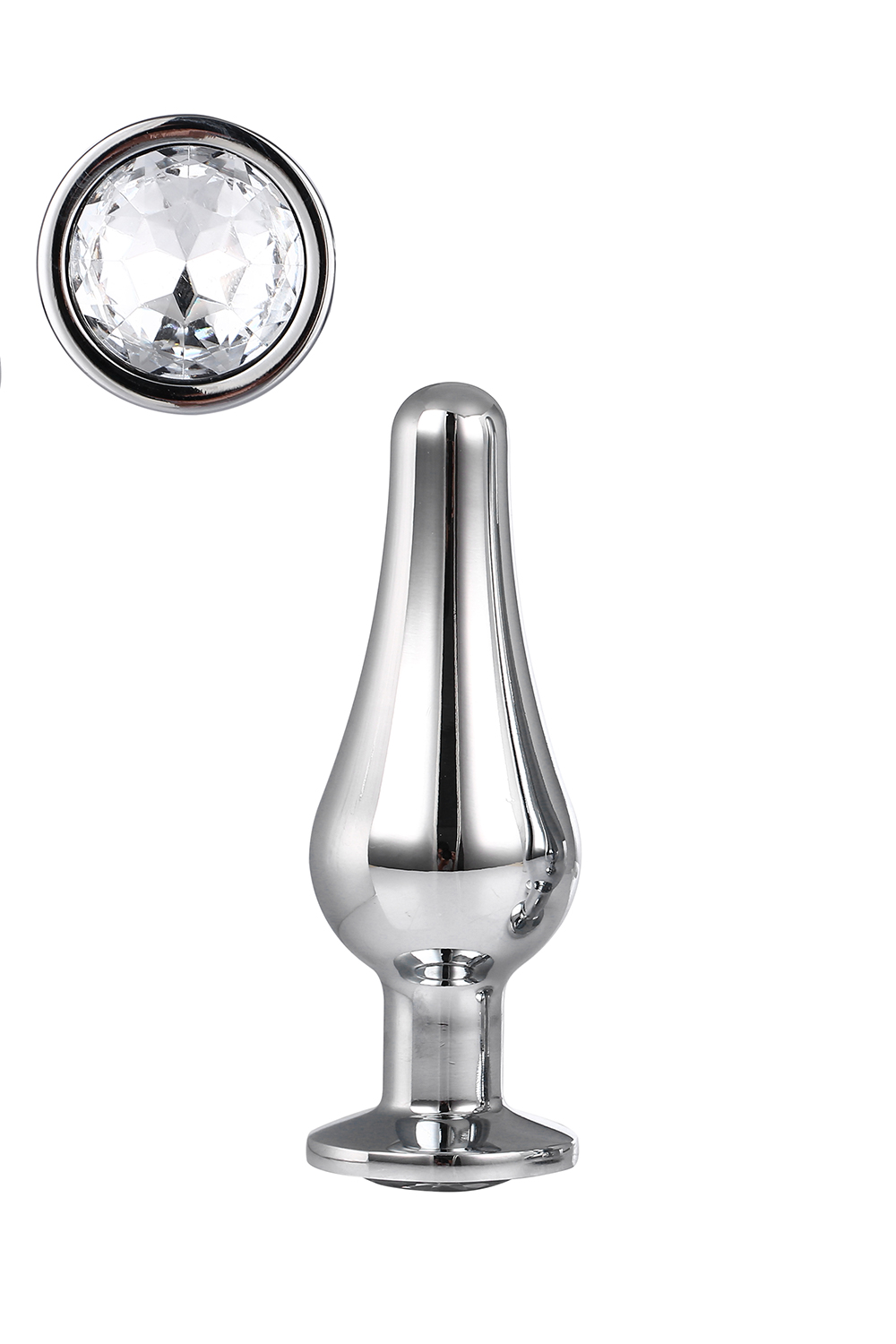 Gleaming love silver pleasure plug s