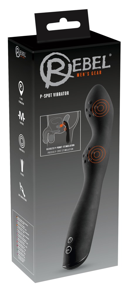 Prostatos masažuoklis P-Spot Vibrator Rebel