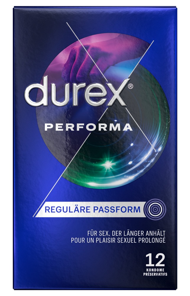 Prezervatyvai Durex Performa, 12 vnt